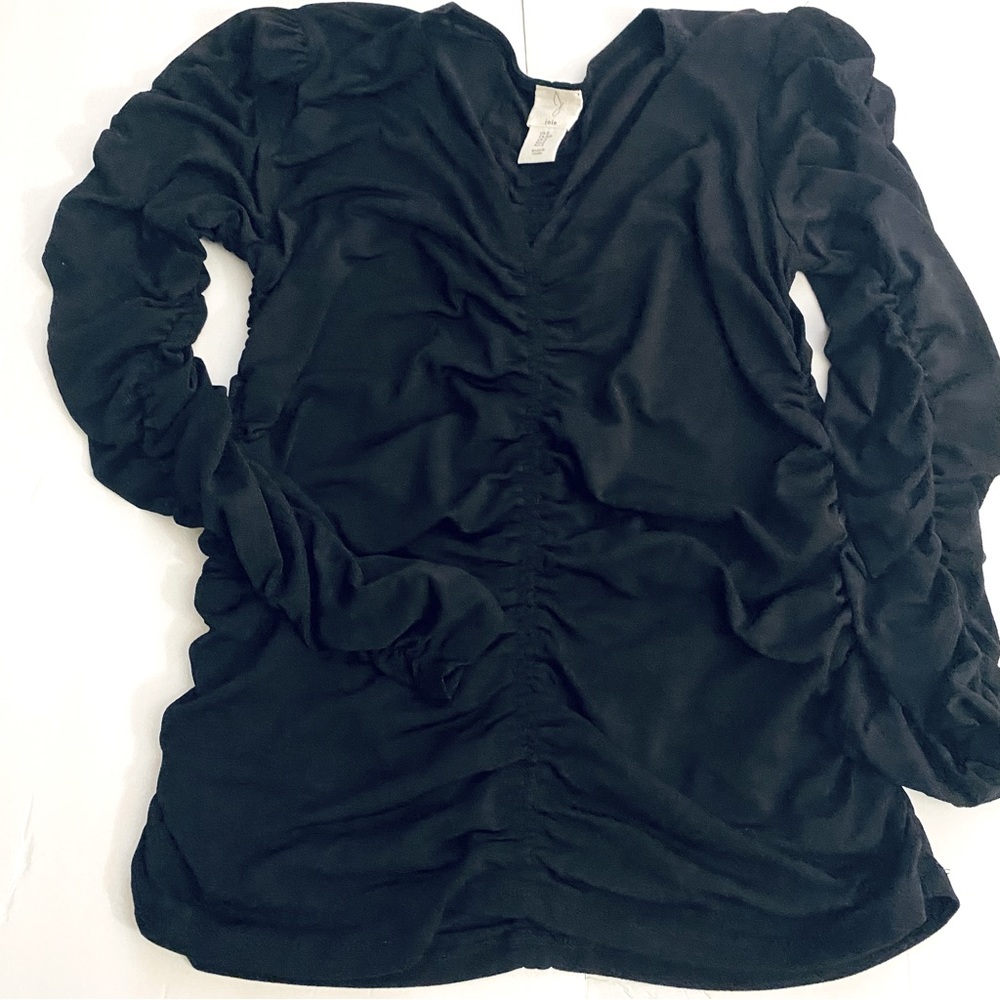 Joie scrunched top long sleeves-size Smalll